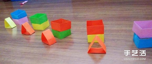 自制积木的方法简单 纸条积木手工制作教程