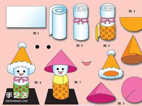 幼儿棉花娃娃的做法 手工制作棉花娃娃人偶
