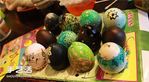 复活节彩蛋制作过程 幼儿手工制作复活节彩蛋
