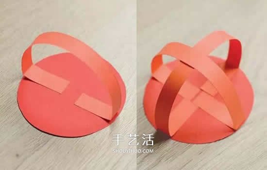 幼儿纸条手工制作 卡纸条做手工的教程图片