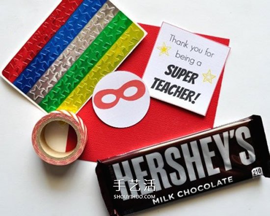 幼儿教师节创意礼物 巧克力超人老师制作方法