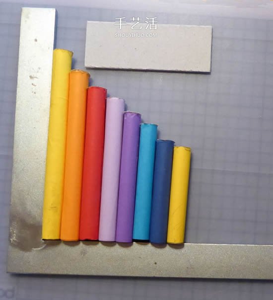 自制简易排箫的方法 儿童用卡纸做排箫玩具