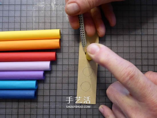 自制简易排箫的方法 儿童用卡纸做排箫玩具