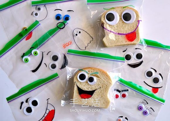 DIY创意三明治小人的方法图解教程
