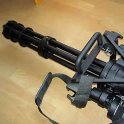 自制加特林机枪模型 DIY加特林机枪玩具教程