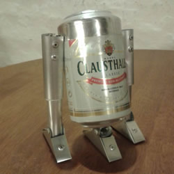易拉罐DIY制作星球大战R2-D2机器人的方法