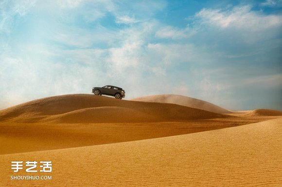 1：43的汽车世界！微型摄影师打造奥迪沙漠广告