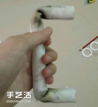 自制加特林机枪模型 DIY加特林机枪玩具教程