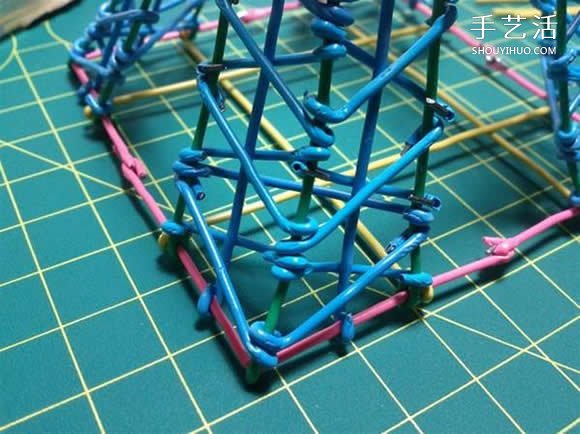 埃菲尔铁塔模型制作 回形针做埃菲尔铁塔教程