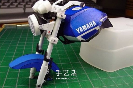 YAMAHA XJR1300 经典摩托车纸模型作品赏
