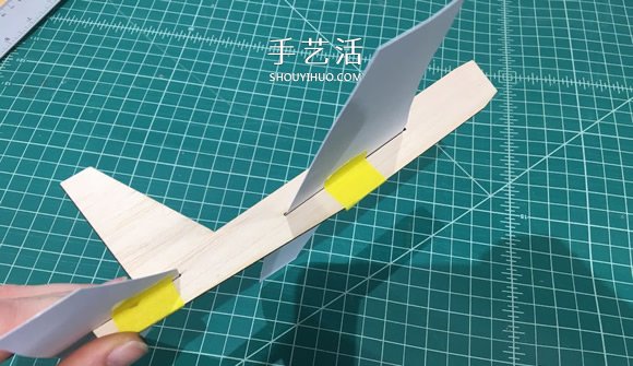 自制轻木滑翔机的制作方法图解