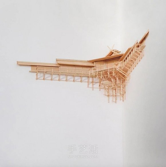 日本建筑师以木头制作还原度超高的华丽小祭坛