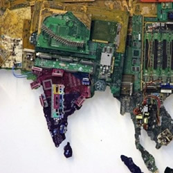 电脑元件DIY的世界地图