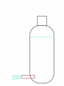 利用水位差产生动力原理制作水动力船