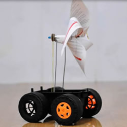 有趣科技小制作：手工风力车玩具DIY教程