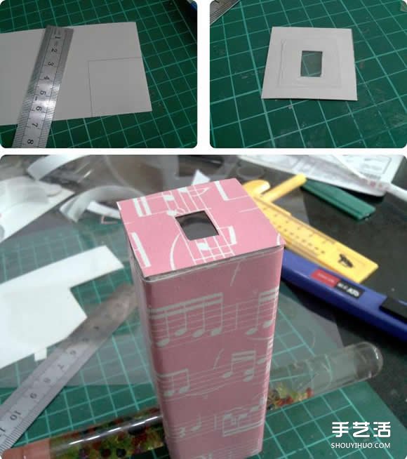 万花筒制作方法过程 手工万花筒制作图解