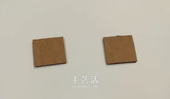 硬纸板手工制作乒乓球弹射器玩具的方法