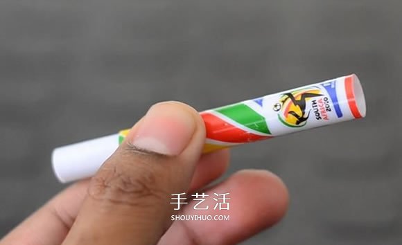 自制笔管玩具枪的超简单做法图解教程