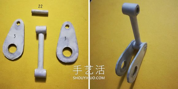 自制斯特林发动机模型制作过程带图纸