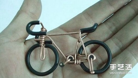 铜丝自行车的做法教程 铜丝手工制作自行车