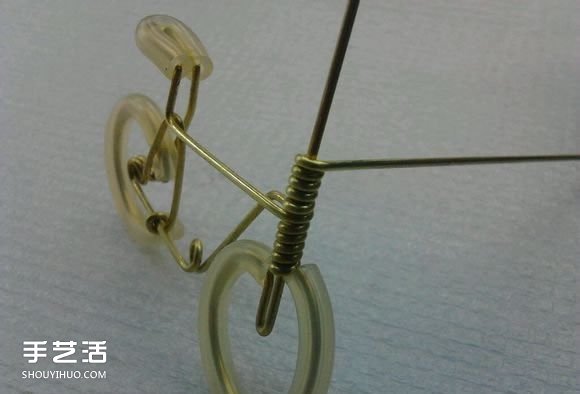 铜丝自行车制作图解 手工制作铜线自行车教程