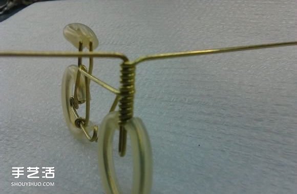 铜丝自行车制作图解 手工制作铜线自行车教程