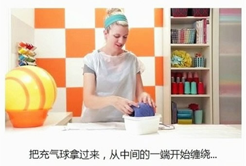 自制气球毛线灯罩教程 DIY气球毛线灯做法