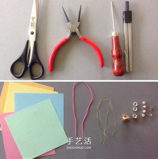 纸风铃制作方法及图解 怎么简单做纸风铃教程