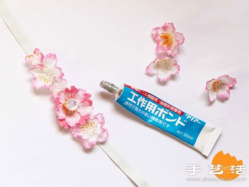 樱花造型可爱书签手工制作方法
