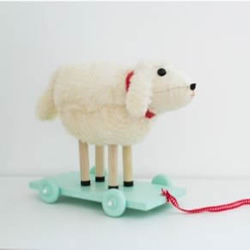 自制有趣的小绵羊拖车玩具手工DIY图解教程