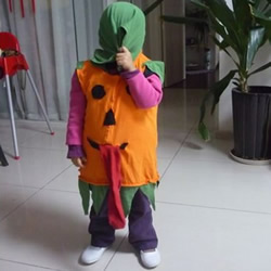 万圣节儿童服装DIY 简单万圣节服装自制方法
