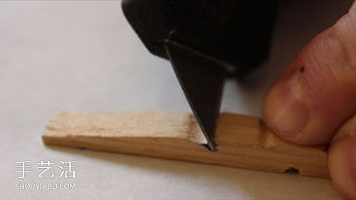 自制木夹子玩具枪的方法 木夹子DIY制作玩具枪