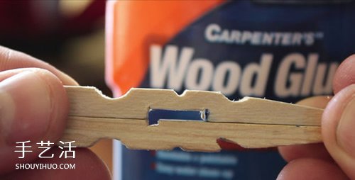 自制木夹子玩具枪的方法 木夹子DIY制作玩具枪