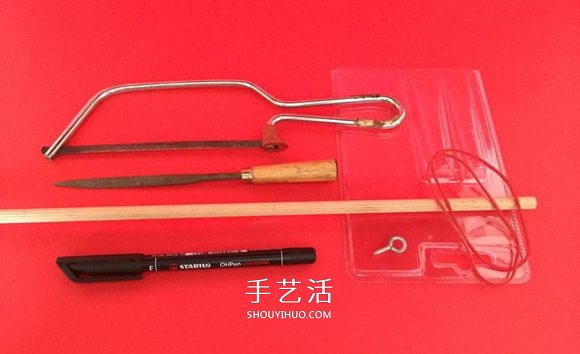 自制弹射旋转竹蜻蜓玩具的制作方法图解