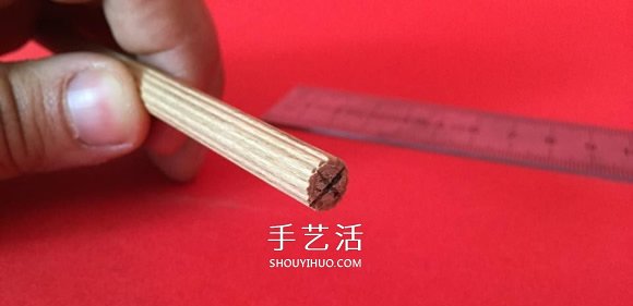 自制弹射旋转竹蜻蜓玩具的制作方法图解