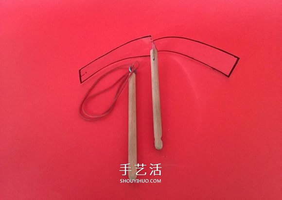 自制弹射旋转竹蜻蜓玩具的制作方法图解