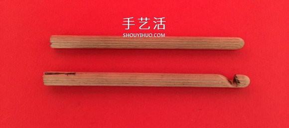 自制弹射旋转竹蜻蜓玩具的制作方法图解