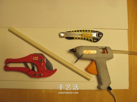 泡沫板手工制作竹蜻蜓玩具图解教程