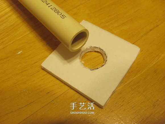 泡沫板手工制作竹蜻蜓玩具图解教程