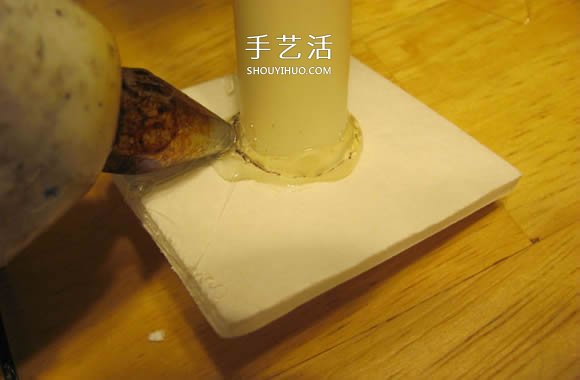 泡沫板手工制作竹蜻蜓玩具图解教程
