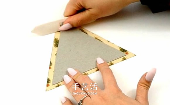 自制圣诞树爆炸盒的方法详细步骤图解