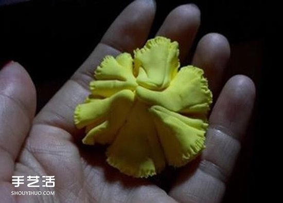 母亲节康乃馨花制作 橡皮泥做康乃馨的教程