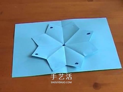 立体纸花贺卡制作方法 母亲节立体花朵贺卡DIY