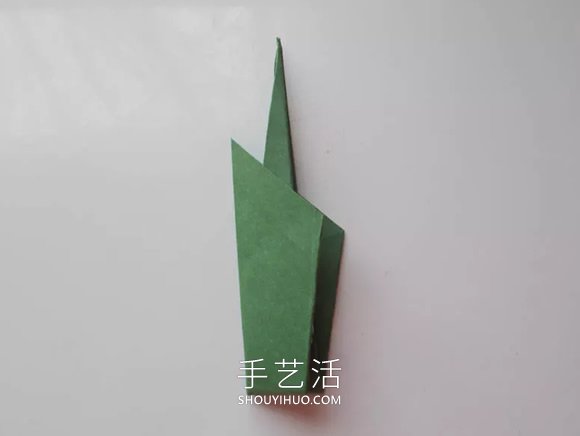 折纸制作母亲节郁金香贺卡的做法教程