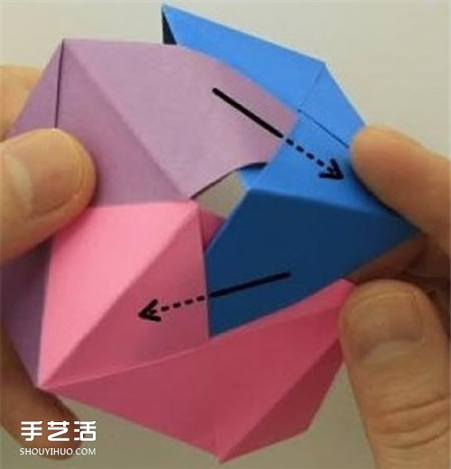 端午节纸粽子制作方法 手工折纸粽子步骤图