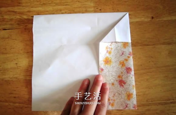 端午节手工制作 折纸粽子的折法详细步骤图