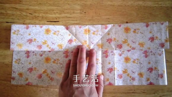 端午节手工制作 折纸粽子的折法详细步骤图