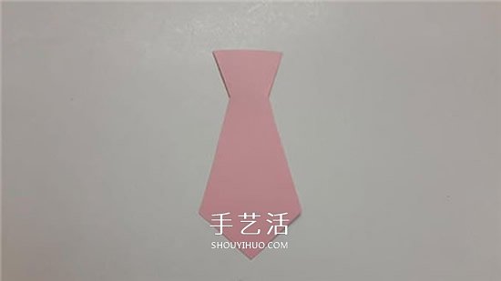 创意父亲节贺卡手工制作 卡纸做衬衫领带卡片