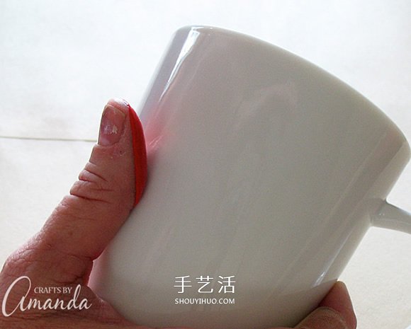 自制父亲节手绘陶瓷水杯礼物的制作方法