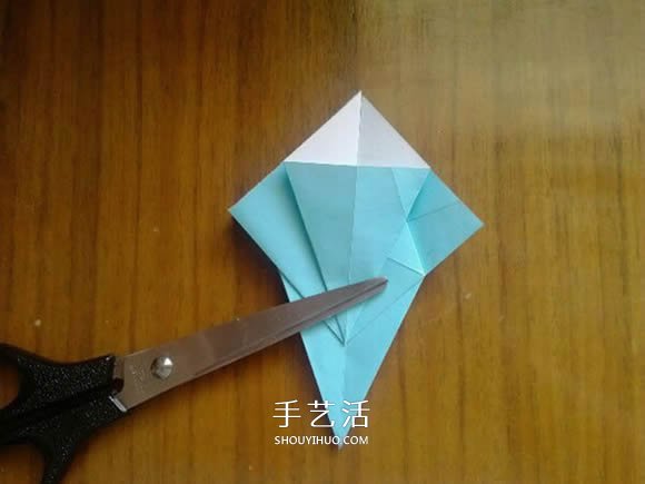 八瓣菊花的折法图解 重阳节立体菊花折纸教程